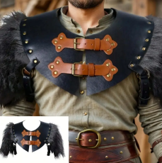Shoulder Armour with Fur